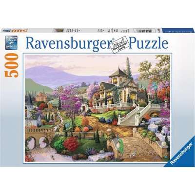 Ravensburger Hillside Retreat Jigsaw Puzzle (500 Pieces)