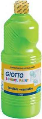 Giotto Washable Paint (1000ml)(Cinnabar Green)
