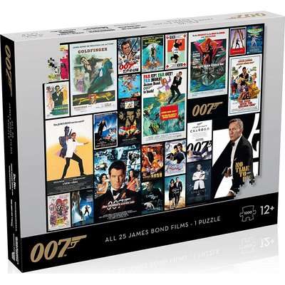 James Bond Movie Poster Jigsaw Puzzle (1000 Piece)