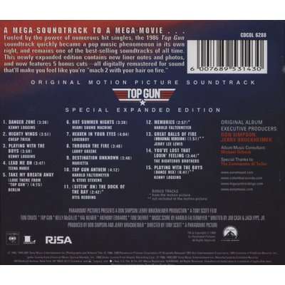 Top Gun - Original Motion Picture Soundtrack (CD)