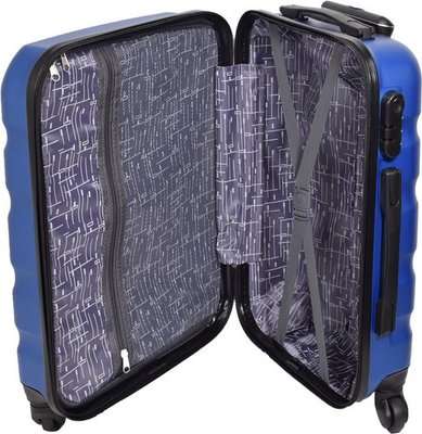 Marco Aviator Luggage Bag - 28 inch, High quality ABS  (Blue)