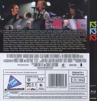12 - 12 - 12 (Blu-ray disc)