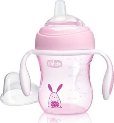 Chicco Transition Cup (4m+ | Pink | 200ml)