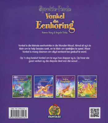 Vonkel die eenhoring: Boek 1 (Afrikaans, Paperback)