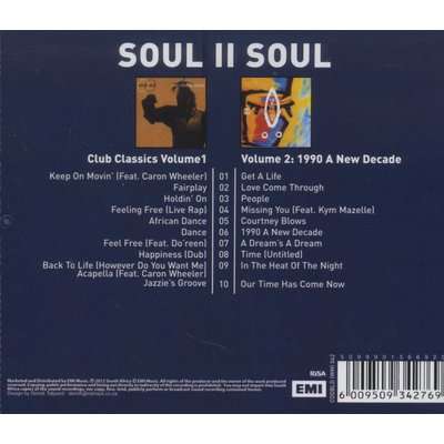 Club Classics Vols.1 & 2 (CD)