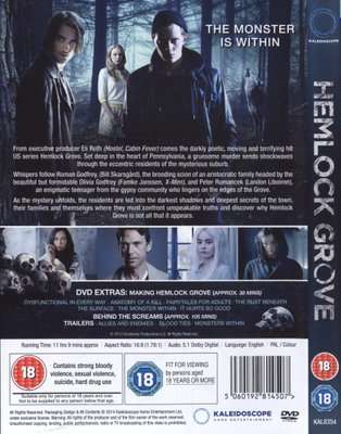 Hemlock Grove - Season 1 (DVD, Boxed set)