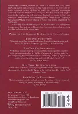 Heroes of Olympus, the Book Three the Mark of Athena (Paperback)