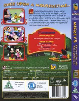 Mickey's Storybook Surprises (English & Foreign language, DVD)