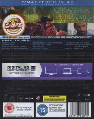 Chappie (Blu-ray disc)