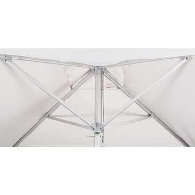 Cape Umbrellas Mariner Patio 2.5m Aluminium Classic Line Umbrella (Ecru) (Square)