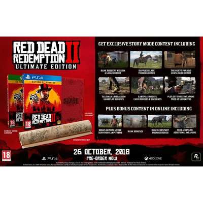 Red Dead Redemption 2 - Ultimate Edition (XBox One)