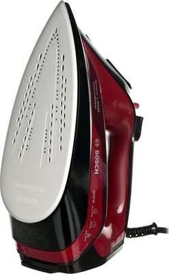 Bosch Sensixx DA50 Rosso Protect Steam Iron (Black and Red | 3000 W)