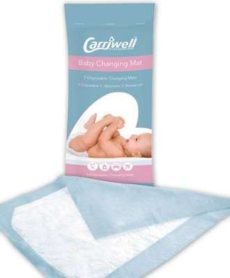 Carriwell Baby Changing Mat (5 Pack)
