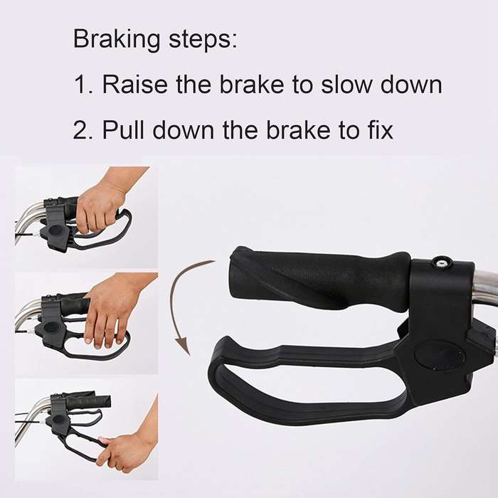 Foldable Rollator for Disabled & Elderly