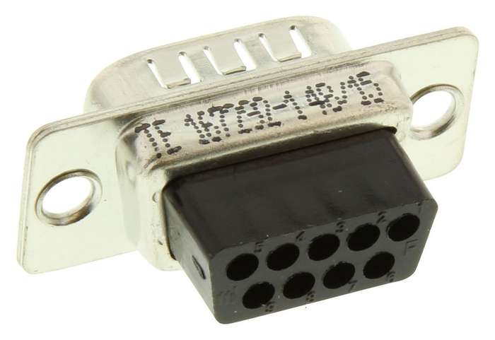 Amp (167292-1) D Sub Connector Housing, 9 Ways, D Sub, DA