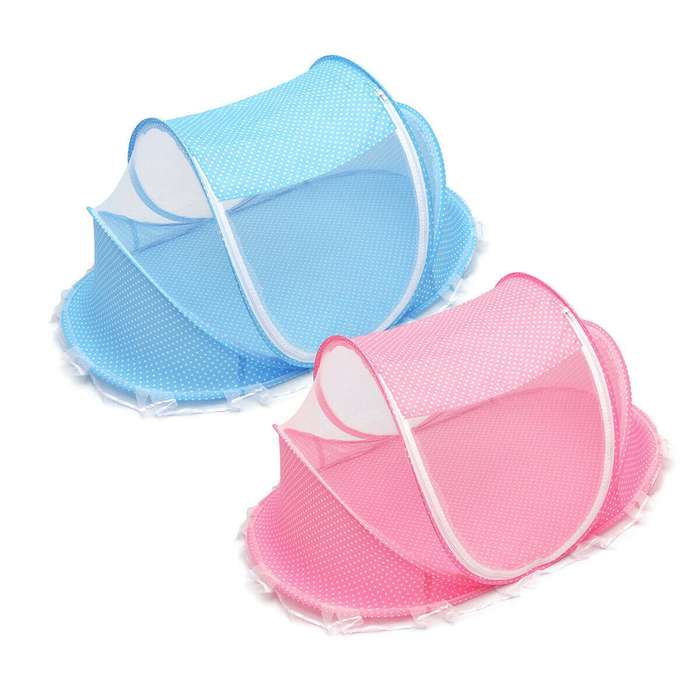 Portable Folding Infant Newborn Baby Anti-Mosquito Cradle Bed Tent