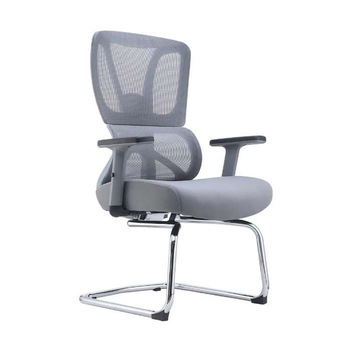 Visitor Office Chairs - Modern Mesh -Grey Colour