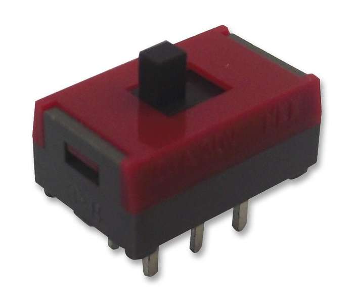 Nkk Switches (SS22SDP2) Slide Switch, DPDT, On-None-On, Through Hole