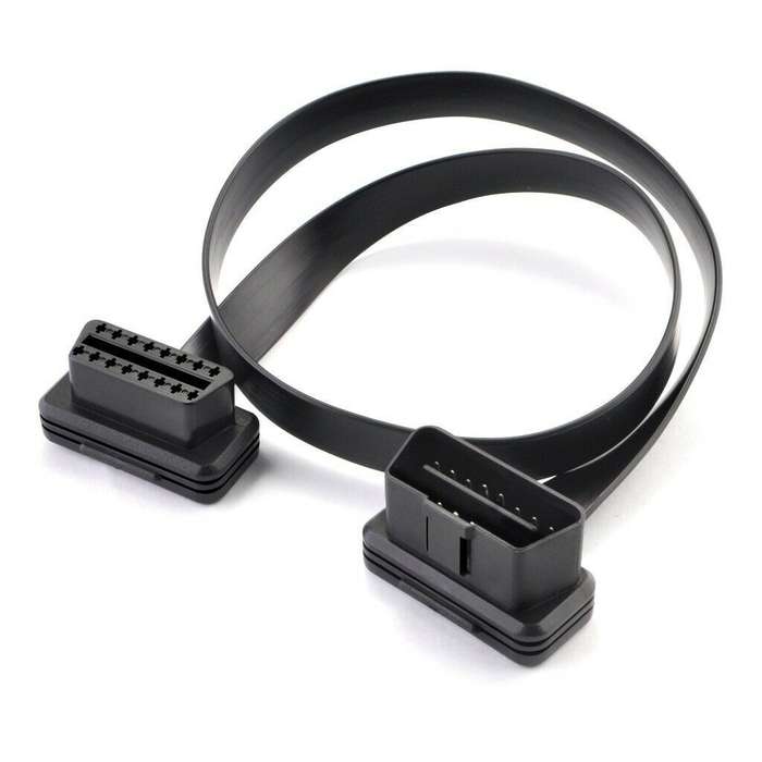 OBD2 Extension Adapter Cable Ultra Slim