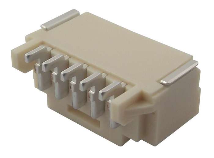 Molex (502352-0500) Pin Header, Signal, 2 mm, 1 Rows, 5 Contacts