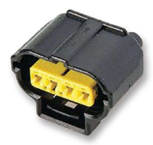 TE Connectivity (184046-1) Connector Housing, Plug, 4 Ways,