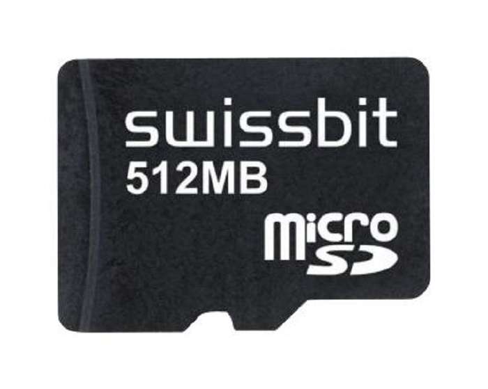 Swissbit (SFSD0512N1BM1TO-I-ME-2A1-STD) Flash Memory Card, 512 MB