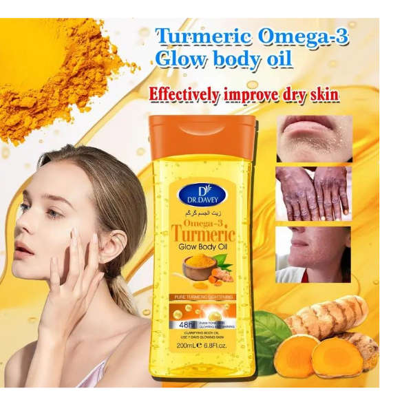 Dr. Davey Tumeric Body Glow Oil