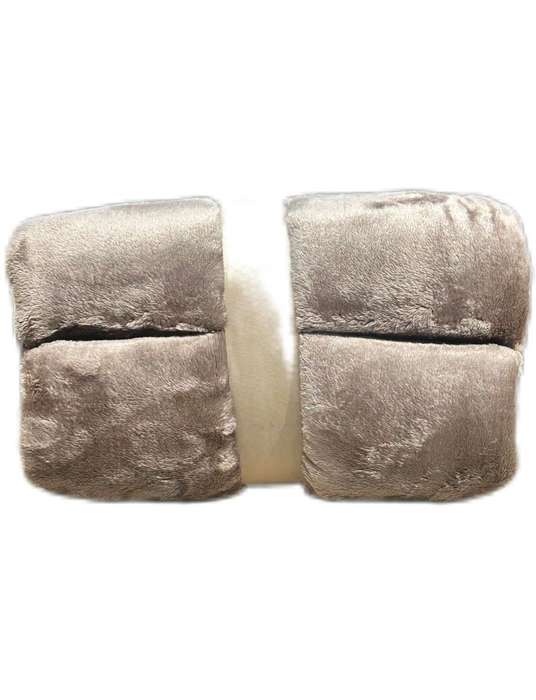 Big and super soft Absolute Decor Fleece Throw - Brown