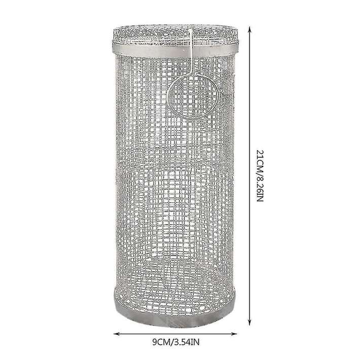 The Rolling Grill/Braai Stainless Steel Basket - L