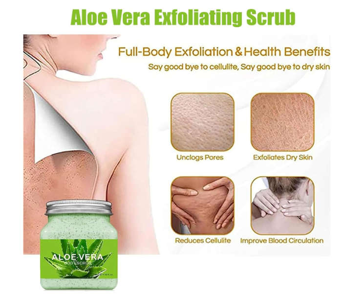 350ml Sherbet Body Scrub (Aloe Vera)