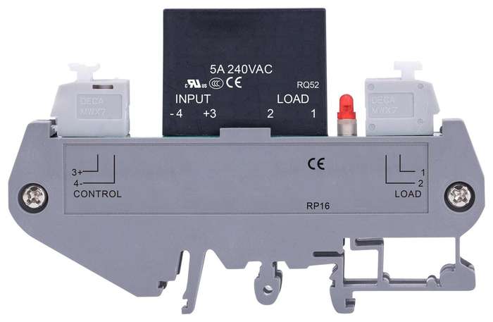 Multicomp Pro (MCDRA-1/KSD240D5-H(037)) Solid State Relay, 5 A, 280 VAC