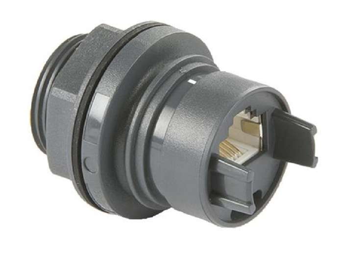 Bulgin Limited (PXP6033TP) In-Line Adapter, RJ45, RJ45, Adaptor, In-Line
