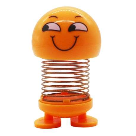 Emoji Spring Doll For Car Dashboards and Desks - Look My Way