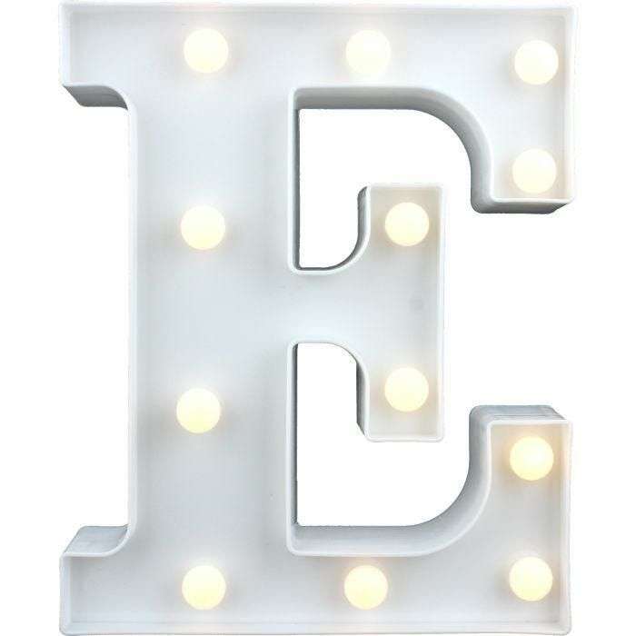 LED Letter Lights - E