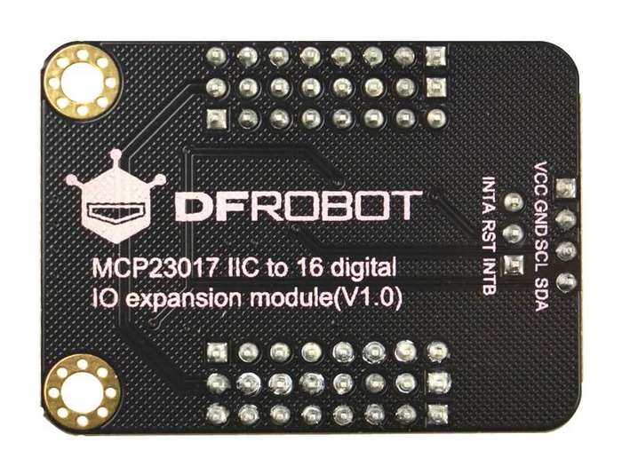 DFRobot (DFR0626) I/O Expansion Module, Gravity, 16 Digital, Arduino Board