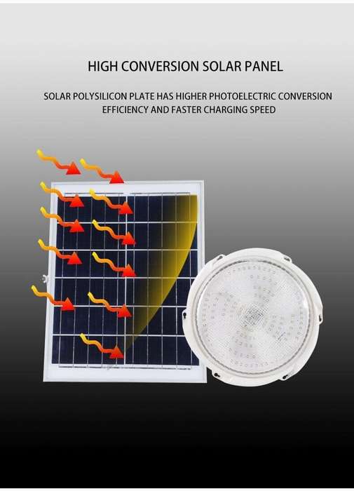 50W Solar Ceiling Light
