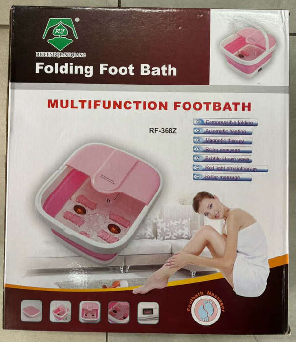 Foldable Foot Bath Massager Bucket