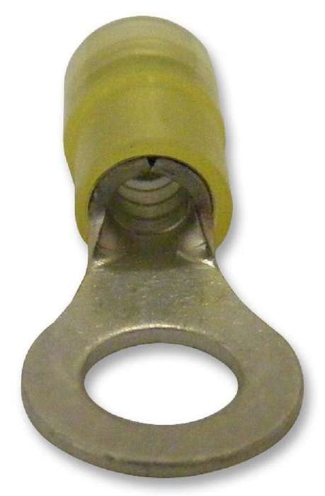 Multicomp Pro (RNYD5-5) Ring Tongue Terminal, M5, #10, 14 AWG, 2.5 mm²