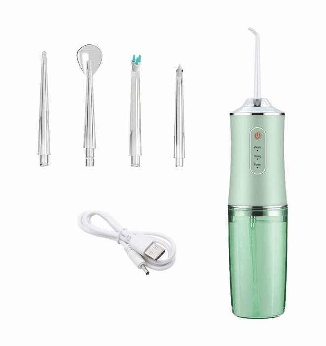 Electric Water Flosser Cordless for Teeth - Green