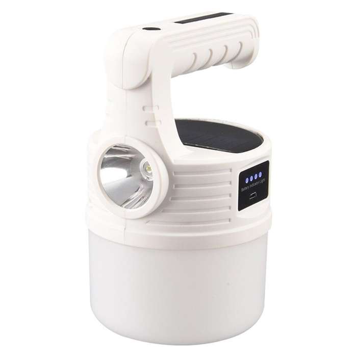 Portable emergency rechargeable lamp