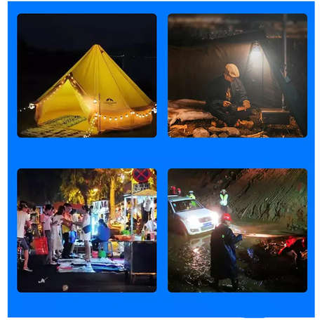 Dual Light Source Camping Lights - CH-22025