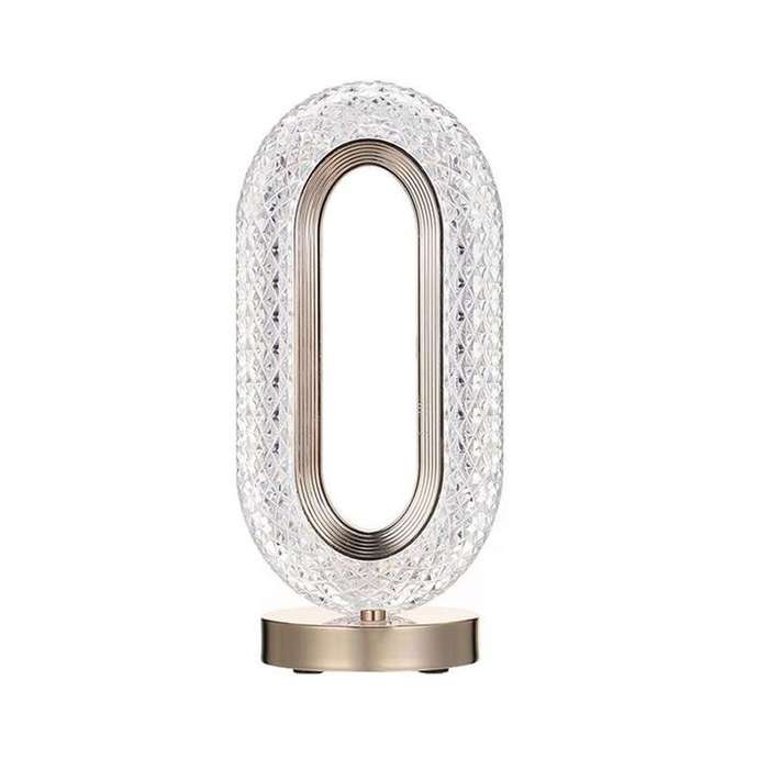 Rechargeable crystal table lamp - QD001