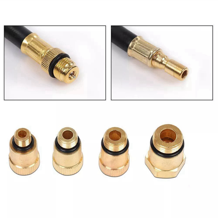 8 Piece Petrol Cylinder Compression Tester Kit