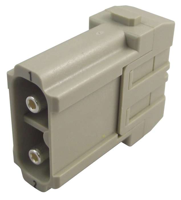 Harting (0914 002 2601) Heavy Duty Connector,2 Contacts, Pin, 1 Rows