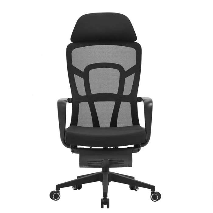 Reclining Ergonomic Office Chair with Footrest
