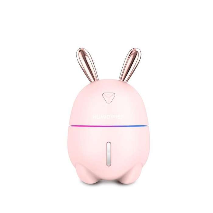 Mist Humidifier, Cute Rabbit Humidifier - Pink