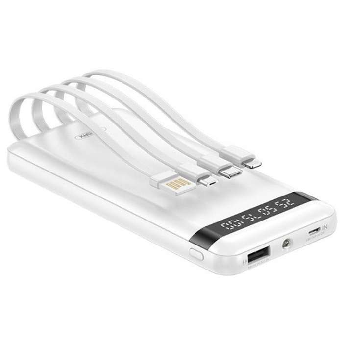 20000mah power bank fast charging built in cables 66W PD