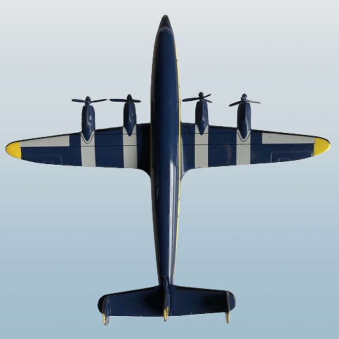 1:400 Scale, US Navy Blue Angels, Lockheed L-1049 Super Constellation Model