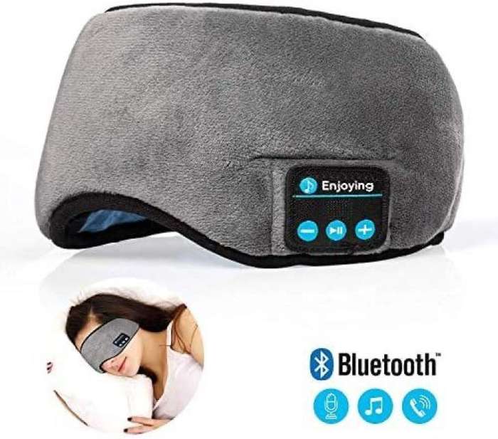 Bluetooth sleeping eye mask headphones wireless music goggles