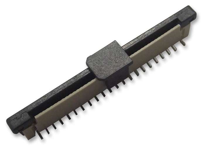 Wurth (687340124422) FFC / FPC Board Connector, Vertical, 0.5 mm